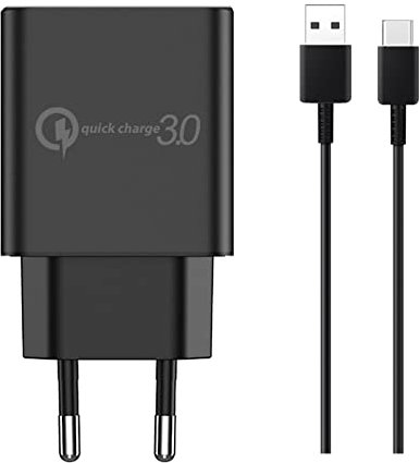 TurboPower 18W Ladegerät USB C 1.2M Ladekabel Netzteil Adapter für Motorola Moto G9 G9 Plus G8 G7 G7Plus Moto G82 G62 5G G60 G50 G52 G51 5G G42 G41 G40 G32 G31 G30 G22 G20 G14 G23 G10 Edge 30 20