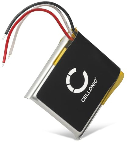 CELLONIC Batterie Compatible avec Jabra Evolve 65, 75, 80, AHB472625PLT | 250mAh, 3.7V, Lithium Polymère pour Jabra AHB682828PS, CP-GN650