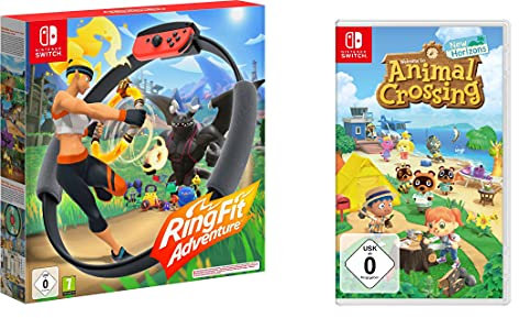 Animal Crossing: New Horizons [Nintendo Switch] + Ring Fit Adventure