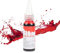 Sonew Faux Sang Halloween Artificiel, Cicatrices de Blessure Réalistes Zombie Fantaisie Maquillage Faux Sang pour Théâtre Vampire Cosplay Halloween(30 ml)