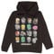 Minecraft Mini Mobs Jungen Kapuzenpulli Schwarz 5-6 Jahre | PS4 PS5 Xbox PC-Switch Gamer Geschenke, Teenager Schule Jungen Gaming T-Shirt, Kinderkleidung, Kindergeburtstags-Geschenk-Idee