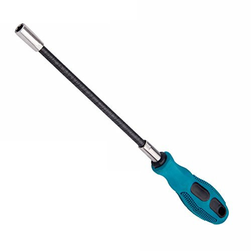 Jdeijfev Tournevis hexagonal flexible de 7 mm à six pans creux hexagonal