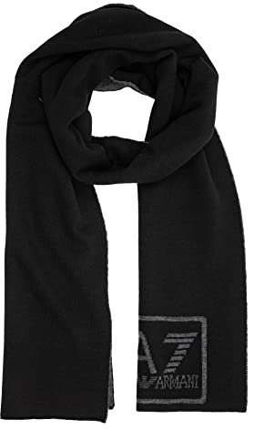 Emporio Armani EA7 herren core identity Schal black