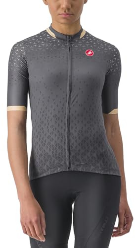 CASTELLI 4523041-030 PEZZI Jersey Women's T-Shirt Dark Gray XS