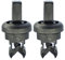 2X Maletero Parcela Estante Bandeja Correa Cuerda Clips Boot trasero Parcel Estante Gancho Pivote Titular Para Renault Clio Megane Scenic Laguna Modus MK1 MK2 MK3 1 2 3 4 7705099001