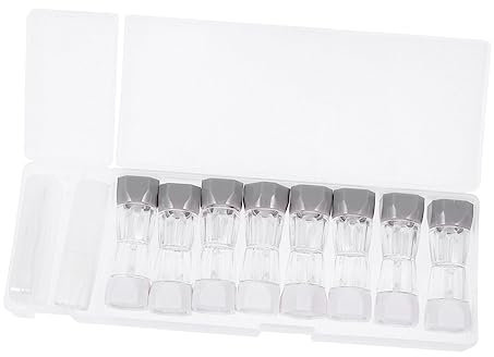 SEWOART 8 Contacts Lens Cases Compact and Portable Eye Lens Holder Carrying Bag Storage