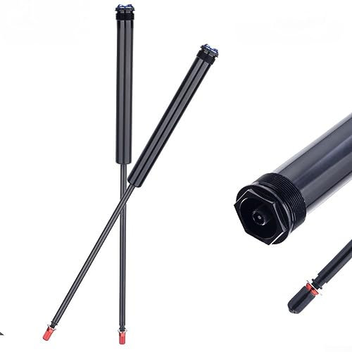 Barre pneumatique pneumatique pour vélo, Fourche à suspension pneumatique pour vélo, Fourche avant hydraulique à fourche pneumatique, Pièce de réparation de fourche pour VTT, 27,5 po