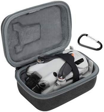 ZJRXM Tasche für DJI Mini 4 Pro Drone Zubehör, RC 2 Tasche RC-N2 Tasche Tragbare Reisetasche Tragetasche für DJI Mini 4 Pro (für DJI Mini 4 Pro Drone)