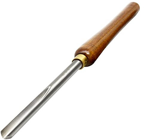 Samnuerly Bowl Gouge Turning Tools 1/2 & 3/8 V-Shaped Flute Woodworking Spindle Roughing Lathe Chisel for Wood Lathe (Color : 7mm-420mm) (12.7mm)