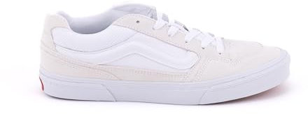 Vans Herren Caldrone Sneaker, Suede Mesh White White, 43 EU