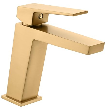 IMEX BDAR025-1OC ART Monomando Lavabo Oro Cepillado