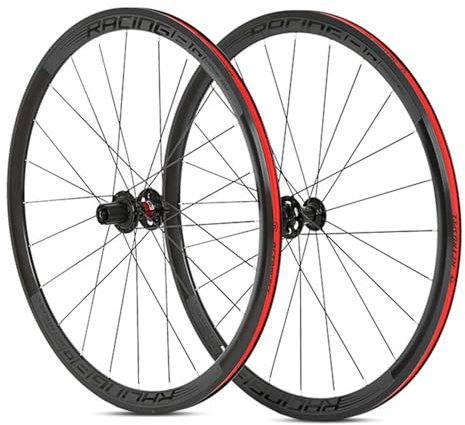 LSRRYD 700C Kassette Laufradsatz Steckachse Rennrad Scheibenbremse Fahrrad Vorderrad Hinterrad Aluminium Felgen 36mm Abgedichtete Lagernaben 8 9 10 11 12Gang