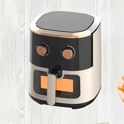 IkErna Horno Digital Fryer Multifunción, para Freír Al Aire, Asado, Deshidrato, Cocinar Lento, Fríe, Hornear Y Recalentar/Blanc