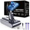 Battery Replacement for Dyson V6,6000mAh Battery Compatible with Dyson V6 DC62 DC61 DC59 DC58 DC72 DC74 SV03 SV05 SV06 SV07 SV09 Animal Absolute Trigger Fluffy Total Clean Cordless Vacuum