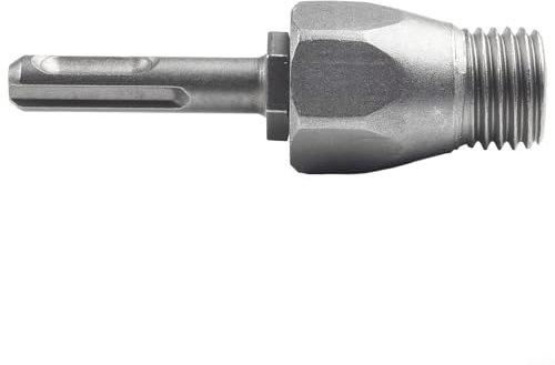 Electric Hammer Diamond Core Drill Bit Adapter, For SDS PLUS Arbor Connector Rod M22, Grey Color (Round handle adapter)