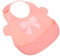 JOINPAYA Lätzchen kinderkleider kinderkleidung babykleidung kleidung kinder babybesteck -Zubehör zur Babyparty Kinder-Speiselatz Futterauffangtasche Babyprodukt Kieselgel Rosa
