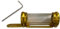 Happyaer Porte-vignette en métal pour moto, porte-étiquette d'immatriculation, scooter, cylindre, papier, tube de placement, étanche, universel, 1 lot de tubes de taxe pour motos