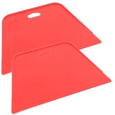 HOMSFOU Werkzeug Zum Auftragen Von Vinylfolien 2-teilig Rakel Zum Auftragen Von Autofenstertönungen Tapetenglättungswerkzeug-set Zum Einkleben An Wänden