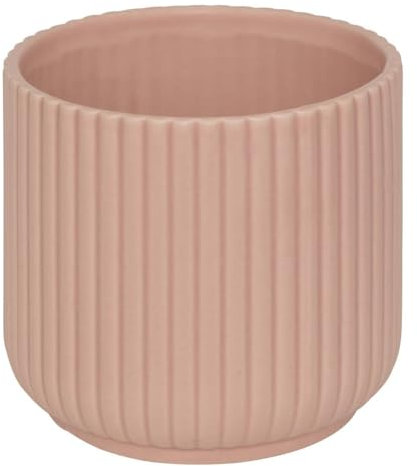 Atmosphera - Cache-pot Nuria céramique D13xH12cm - Rose