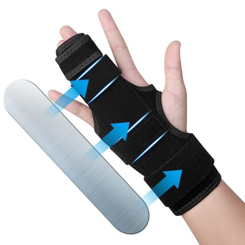EDNYZAKRN Fingerschiene, 2-Finger-Bandage | für Zeige-, Mittel - Ring- Kleinfinger, Behandlung von Handbrüchen, Arthritis