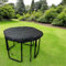 Novostyl Black Mixing Tuff Play Spot Tray 100cm Diameter & Height Adjustable Stand - For Fun & Messy Sand, Water & Glitter Play With Cover