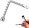 Triangle Key Garbage bin,Triangle Spanner Key,PracticalL-Type Bin Key, Bin Keys for Commercial bin,Meter Box Key,Gas Meter Box Key for Gas Meter Fireplace Cabinet Radiator Electric Chimney