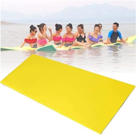 SRFTT Colchoneta Flotante de Espuma para Piscina, Playa, Lago, río