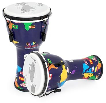 Percussion Plus World Slap Djembe mechanisch gestimmt - 20,3 cm