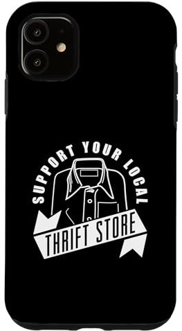Diseño de tienda de segunda mano y segunda mano Carcasa para iPhone 11
