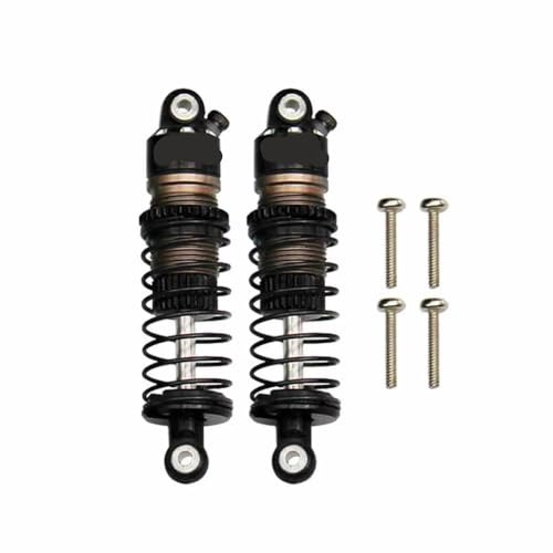 BritBolt 35,5 mm Aluminium Heck -Stoßdämpfer mit HR -Teilen für 1/24 Skala 2WD RC Model Car Buggy und LOS00007 -Zubehör kompatibel