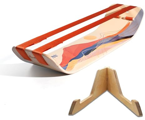 GIBBON SlackBoard, Balance Board Kids & Adults, Slackline Balance Trainer