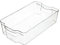 KitchenCraft Caja de plástico grande para guardar cosas de cocina, 37,5 x 21 x 10 cm (15 x 8,5 x 4) - Transparente