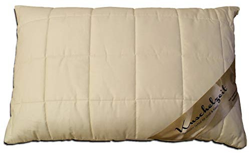 Meivita Höhenverstellbares Latexflocken Kopfkissen Made in Germany (40 x 60 cm)