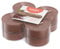 bolsius True Scents – 8 Teelichter Maxi Duft – Oud Wood – Lange Brenndauer von 8 Stunden – Kerze für den Innenbereich – Natürlic– Veganes Wachs – Ohne Palmöl