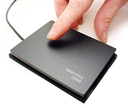 Ergo Touchpad ETP001ELTP - Teclado USB con cable (perfil bajo, programable y multitáctil)