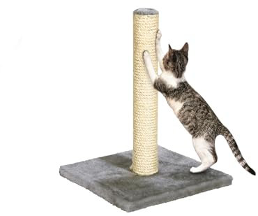 Karlie Bella, Kratzbäume, Plüsch/Sisal, Grau, 29x29x39 cm