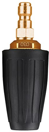 Pressure Washer Rotated Turbo Nozzle, 3.0GPM 3600PSI Dirt Blaster with 1/4 Quick Release Plug Connector for Pressure Washers Car Garden Washing (030)