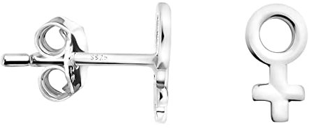 SOFIA MILANI - Damen Ohrringe 925 Silber - Venus Weiblichkeits Symbol Ohrstecker - E1462