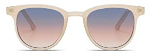 KOMONO Francis Daffodil Unisex Rechteckige Bio-Nylon-Sonnenbrille für Damen und Herren mit UV-Schutz und kratzfesten Gläsern