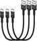 SUMPK USB C Cable Short [30cm 3 Pack], 30cm Android Charging Cable Type C USB 2.0 Nylon Braided Fast Charging Compatible for Samsung Galaxy S10 S9 Note 8,LG G6 V20,Google Pixel 2 XL…