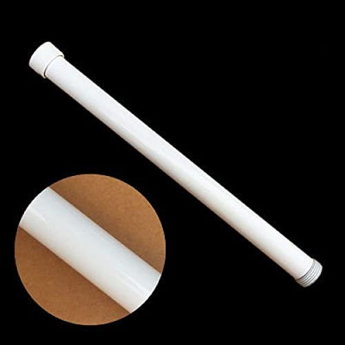 1pcs 3/4 Gold Rose Gold Weiß Schwarz Gebürstet Antike Farbe Messing Dusche Verlängerungsrohr Hebestange Verlängerungsrohr Schiebestange, Weiß, 50cm