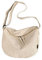 SINMIUANIME Canvas Messenger Bag Fashion Schultertasche Crossbody Tasche Schulrucksack Einfache Tote Bag für Männer und Frauen, Cremeweiß
