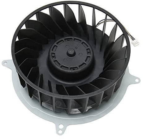 Internal Cooling Fan Replacement, 23 Blades Heat Dissipation Game Console Cooling Fan, Noise Reduction Durable Fan Replacement for PS5