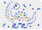 FINGERINSPIRE Dinosaurier Schablonen Schablone 29.7x21 cm Kreative Dinosaurier Wandschablone Kunststoff Stegosaurus Sterne Muster Bastel Dekor Schablone Für Holzwände Böden Heim Und Raumdekoration
