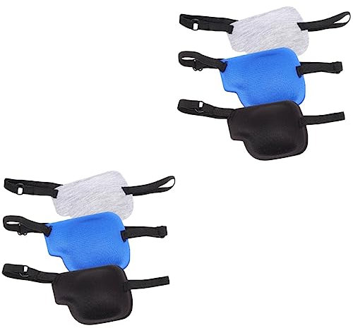 DOITOOL 6pcs Amblyopia Protective Eye Patches Comfortable Daily Eye Protectors Lightweight Breathable for Strabismus