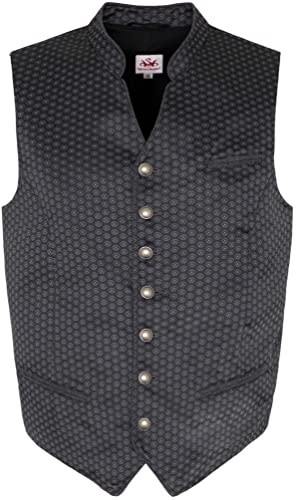 Spieth & Wensky - Herren Trachten Weste, Pegasus-Weste H (350740-1384)