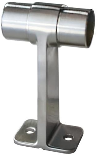 Abstandhalter beidseitig, für Rundrohr Ø 42,4x2,5 Edelstahl V2A Fitting Rohrendstück Fussstütze Stüze Fussablage Rohrhalter für Füsse Theke Geländer Treppen Balkongeländer Terrassengeländer ...