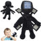 YISKY Sk-ibidi to-ilet Titan TV Man Plush Toy, 25cm to-ilet Doll, to-ilet Plüschtier, Sk-ibidi to-ilet Plush Figures, Sk-ibidi to-iletten Tv Man, Sk-ibidi to-ilet Horror Adventure Game Figures Toy