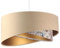 ONZENO Lightning Pendelleuchte Galaxy Nimbus Rich 2 60W LED IP 20 Modern Pendelleuchte für Innenraum Wohnzimmer, Wohnkultur, Büro, Küche, 50x23x23cm (Beige, Gold)