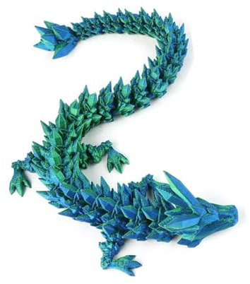 Ysister Oeuf Dragon Imprimé en 3D, Jouet Fidget Avec Figurines Pour Voitures, Cadeaux Pour Enfants et Adultes (Vert Laser)